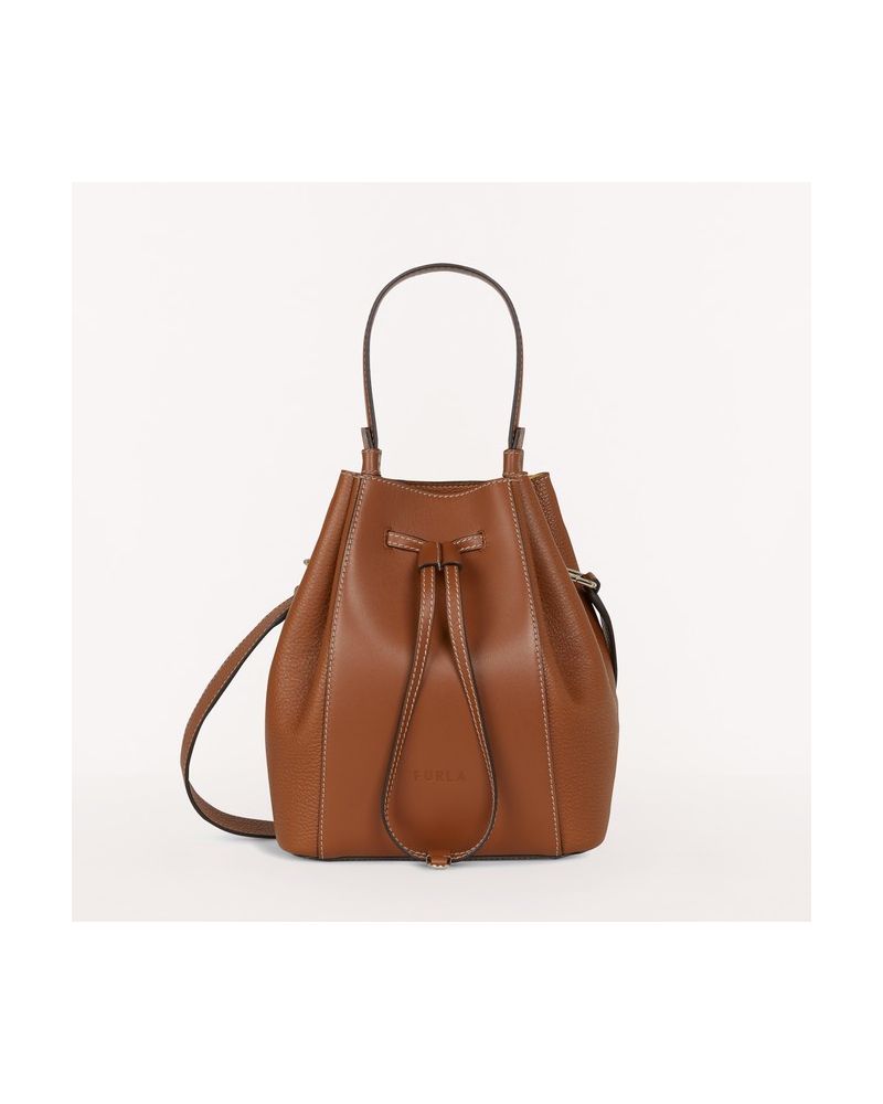 Bucket Bag Mini Cognac H Furla Miastella