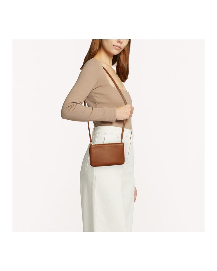 Furla Miastella Mini Crossbody Cognac H