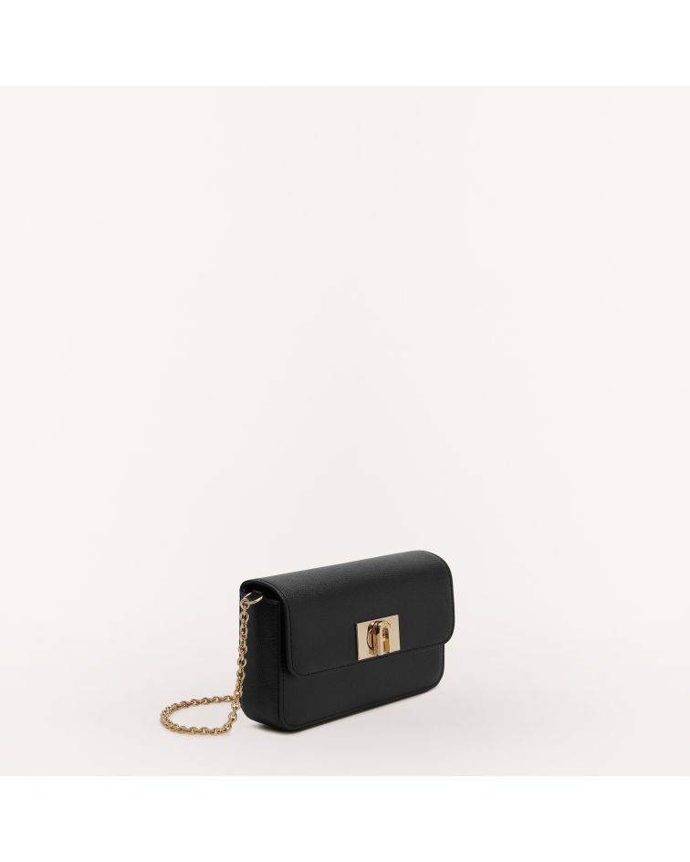 Furla 1927 Mini Crossbody Nero