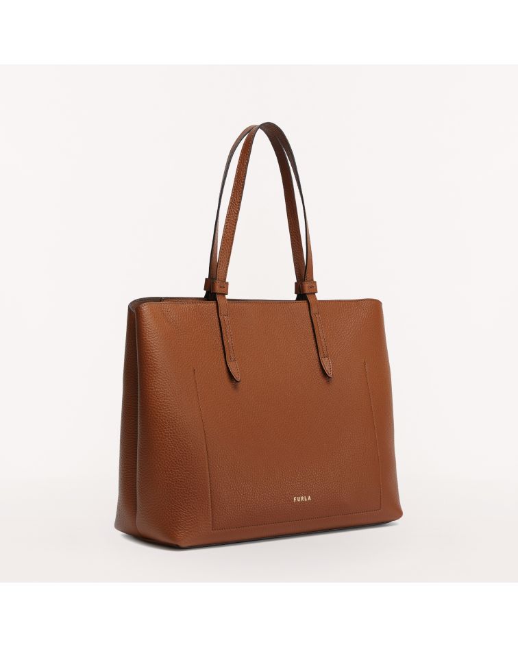 Furla Primula L Tote Cognac H