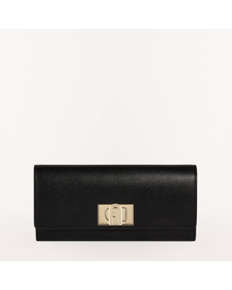 Furla 1927 Continental Wallet Nero