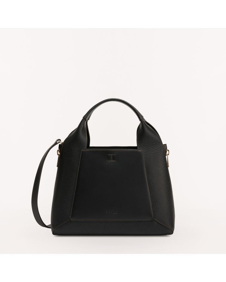 Furla Gilda M Tote Nero+Marmo C