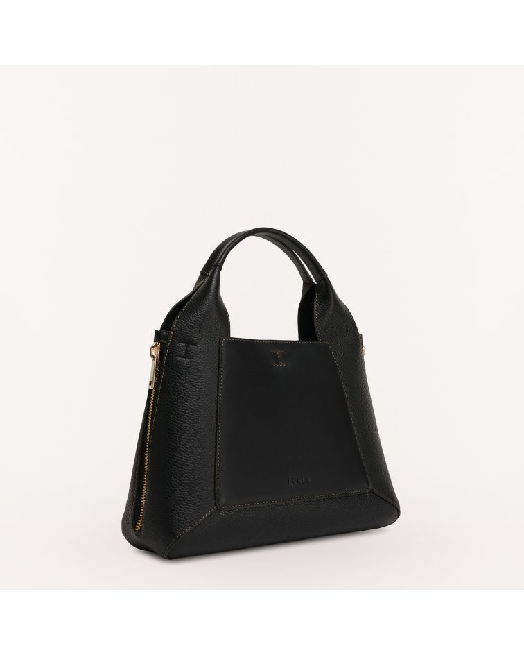 Furla Gilda M Tote Nero+Marmo C