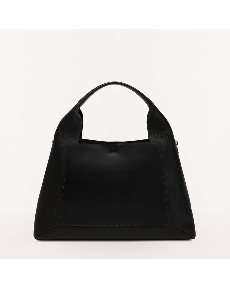 Furla Gilda Xl Tote Nero+Marmo C