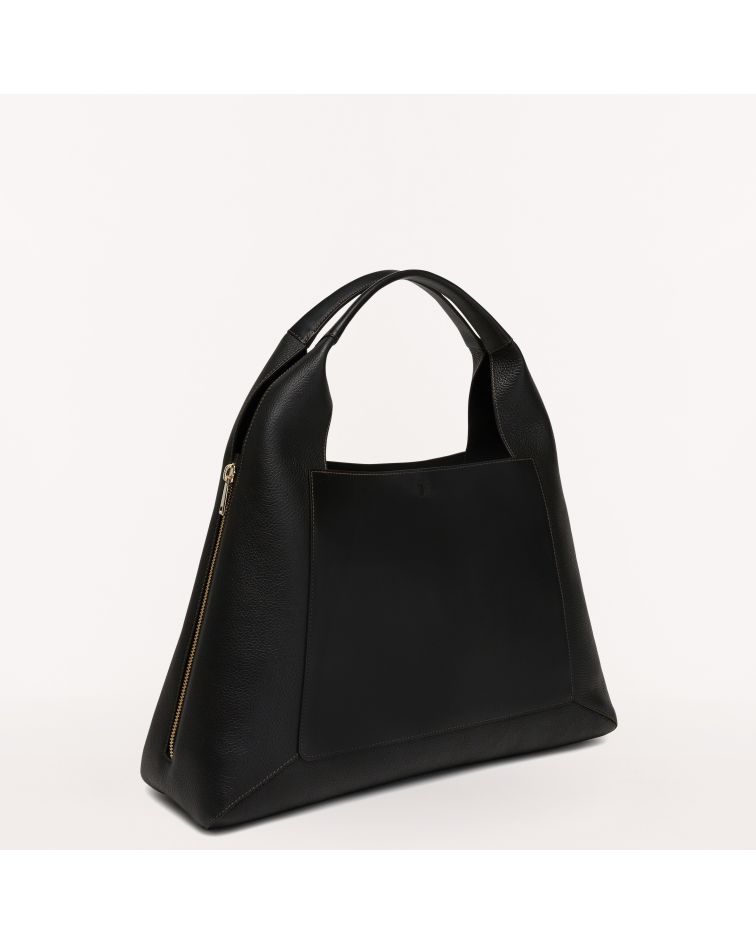 Furla Gilda Xl Tote Nero+Marmo C