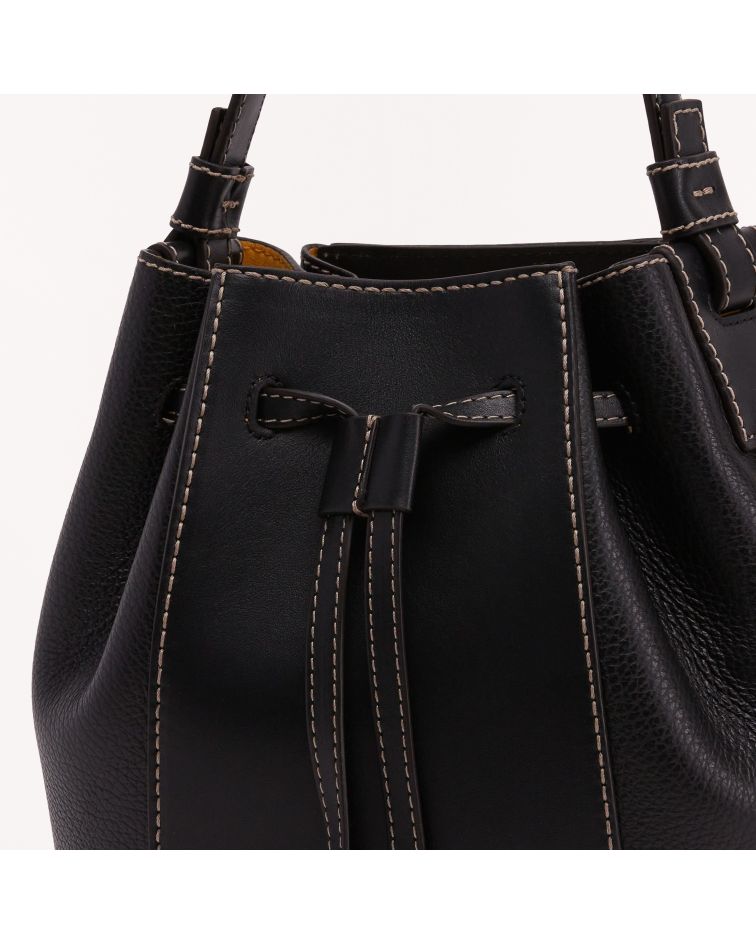 Furla Miastella Mini Bucket Bag Nero