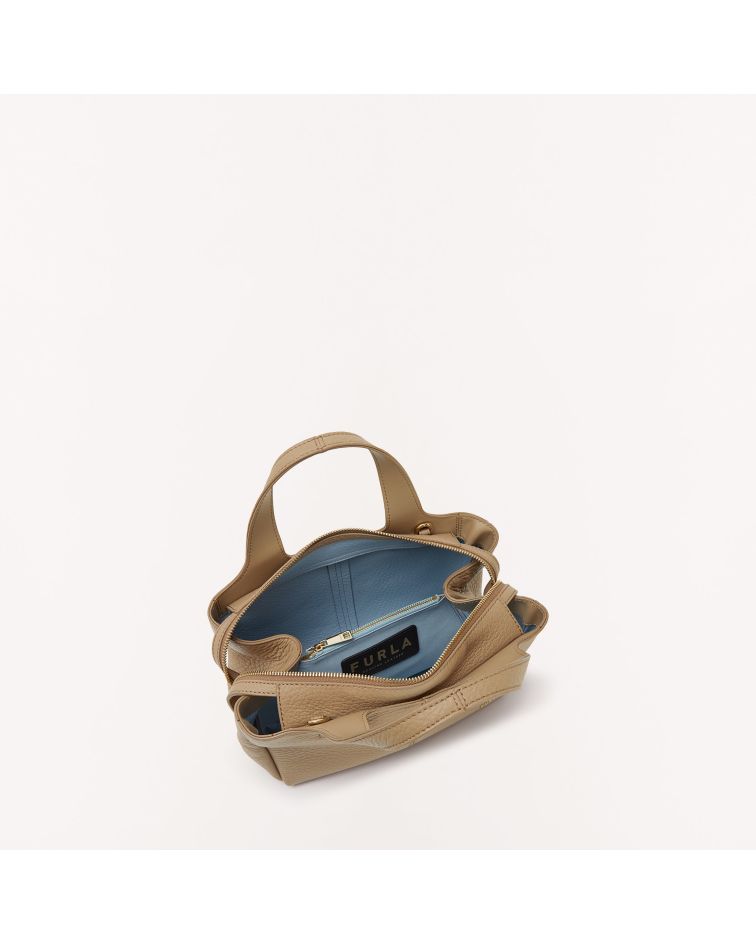 Furla Elsa S Tote Greige