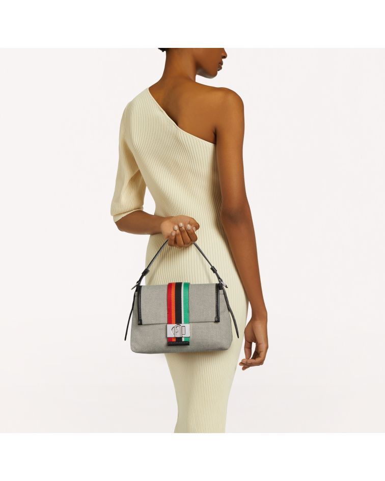 Furla Charlotte S Shoulder Bag Toni Marmo+Multicolor