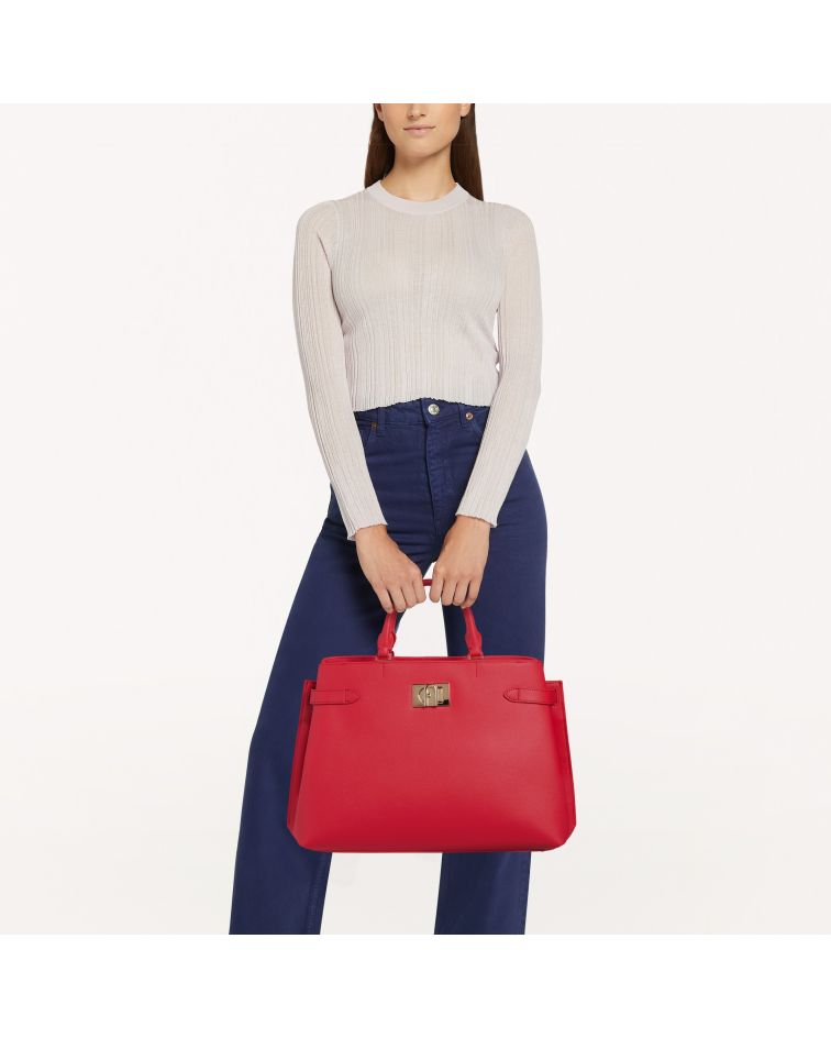 Furla 1927 L Tote 36 Flame