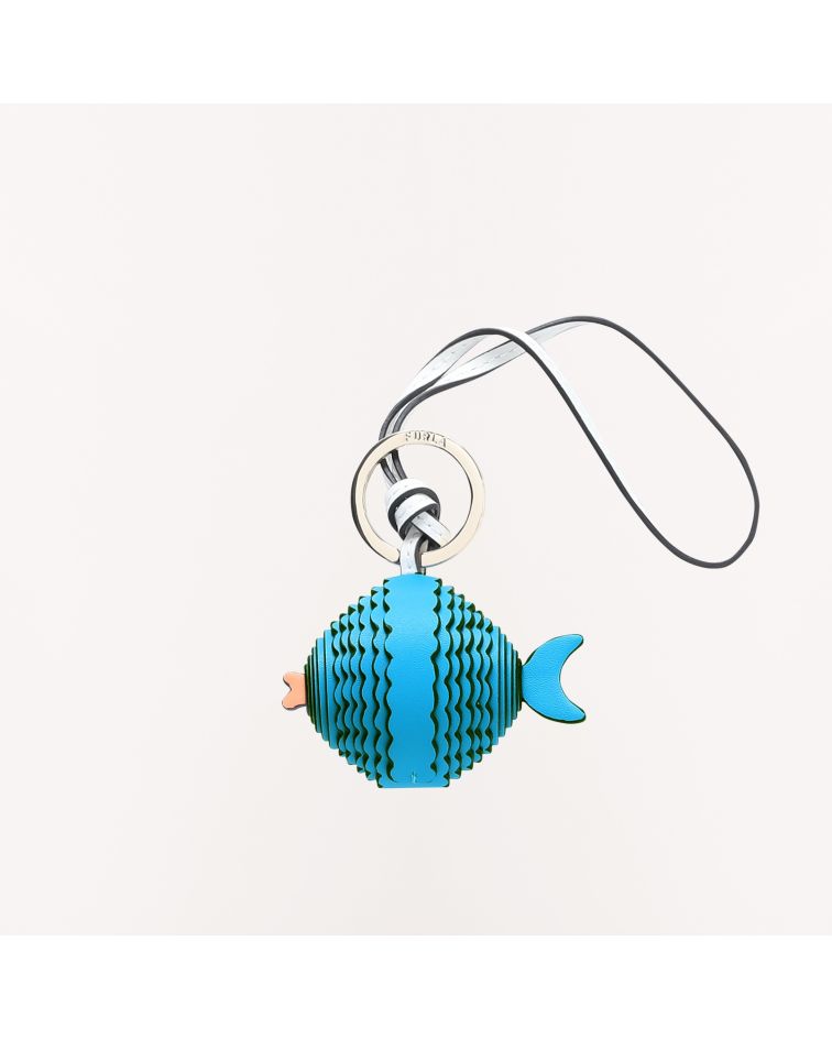 Allegra Keyring Goldfish Ciano
