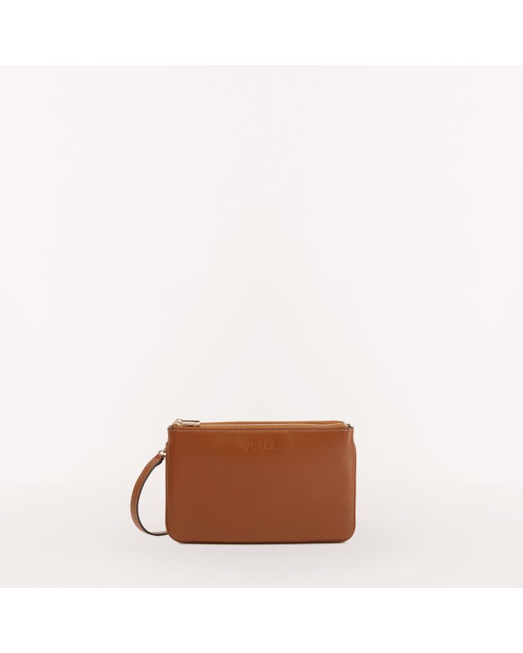 Furla Miastella Mini Crossbody Cognac H