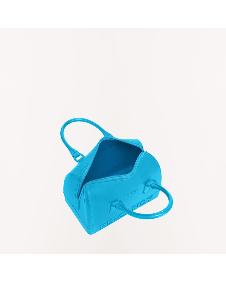 Candy S Boston Bag Ciano