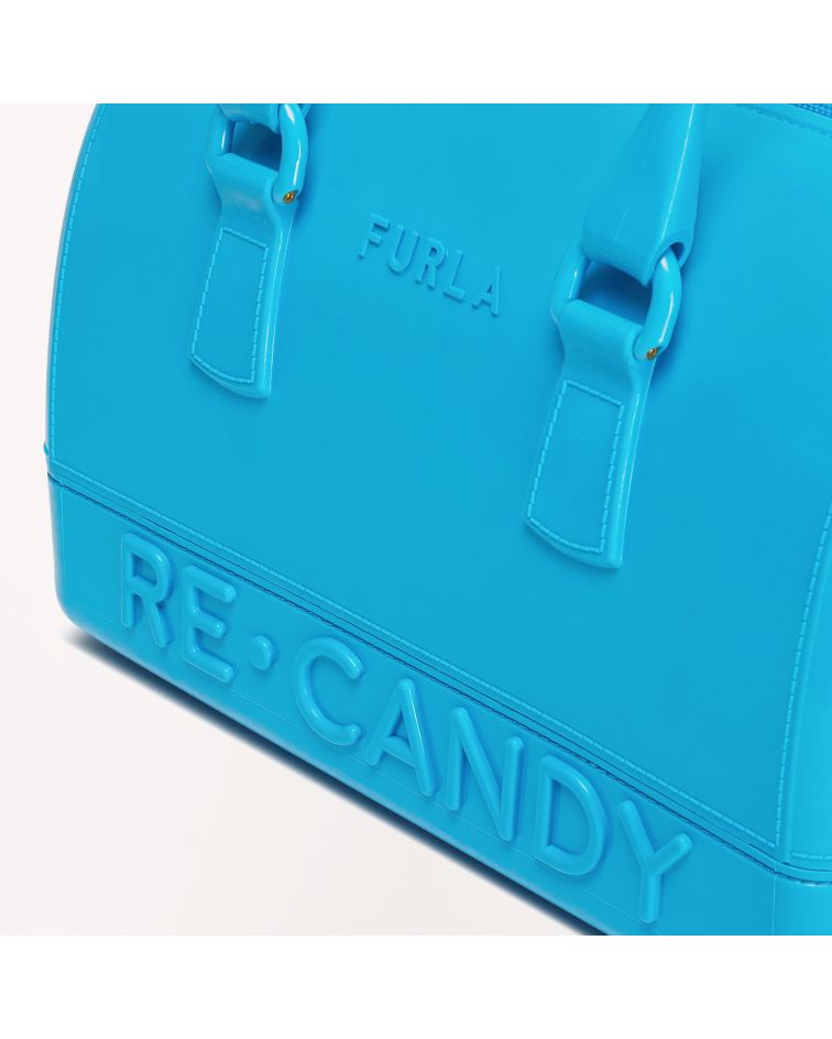 Candy S Boston Bag Ciano