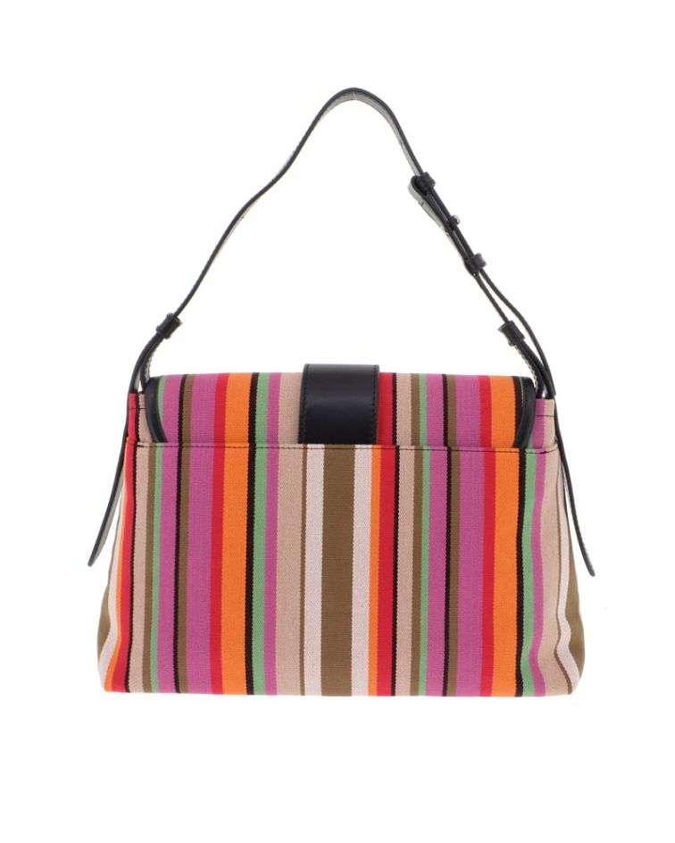 Furla Charlotte M Shoulder Bag Multicolor+Nero