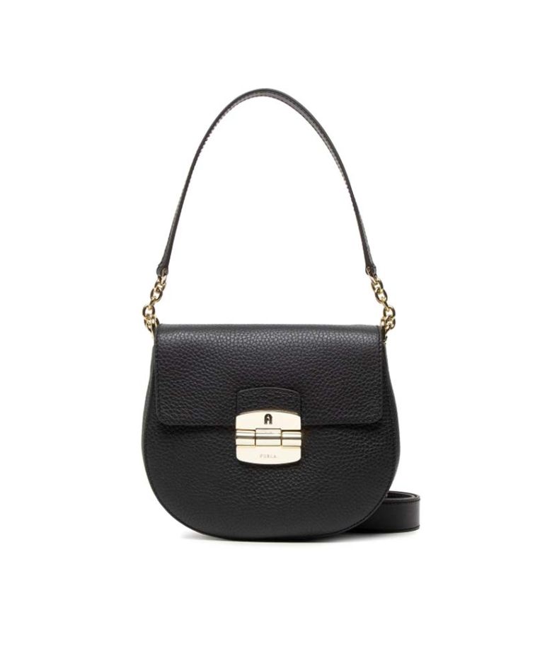 Furla Club 2 Mini Crossbody Nero