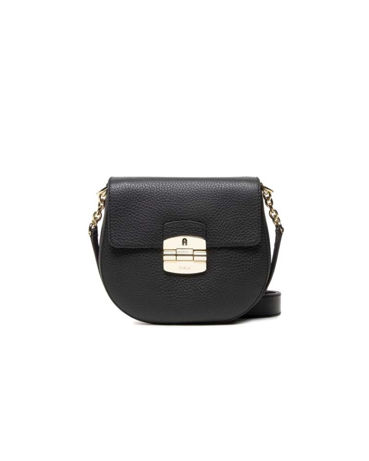 Furla Club 2 Mini Crossbody Nero