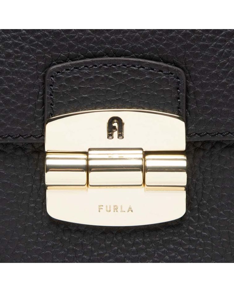 Furla Club 2 Mini Crossbody Nero