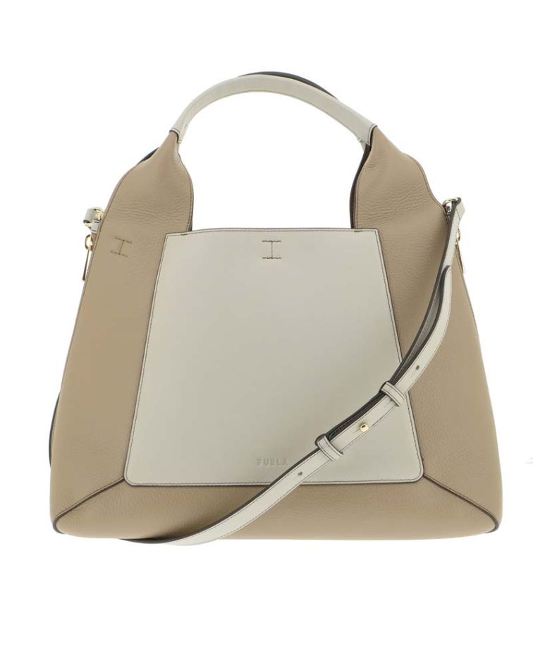 Furla Gilda L Tote Perla E+Greige+Salvia C
