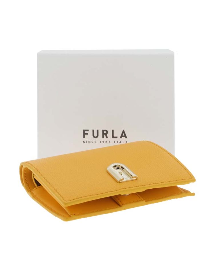 Furla 1927 S Compact Wallet Curcuma