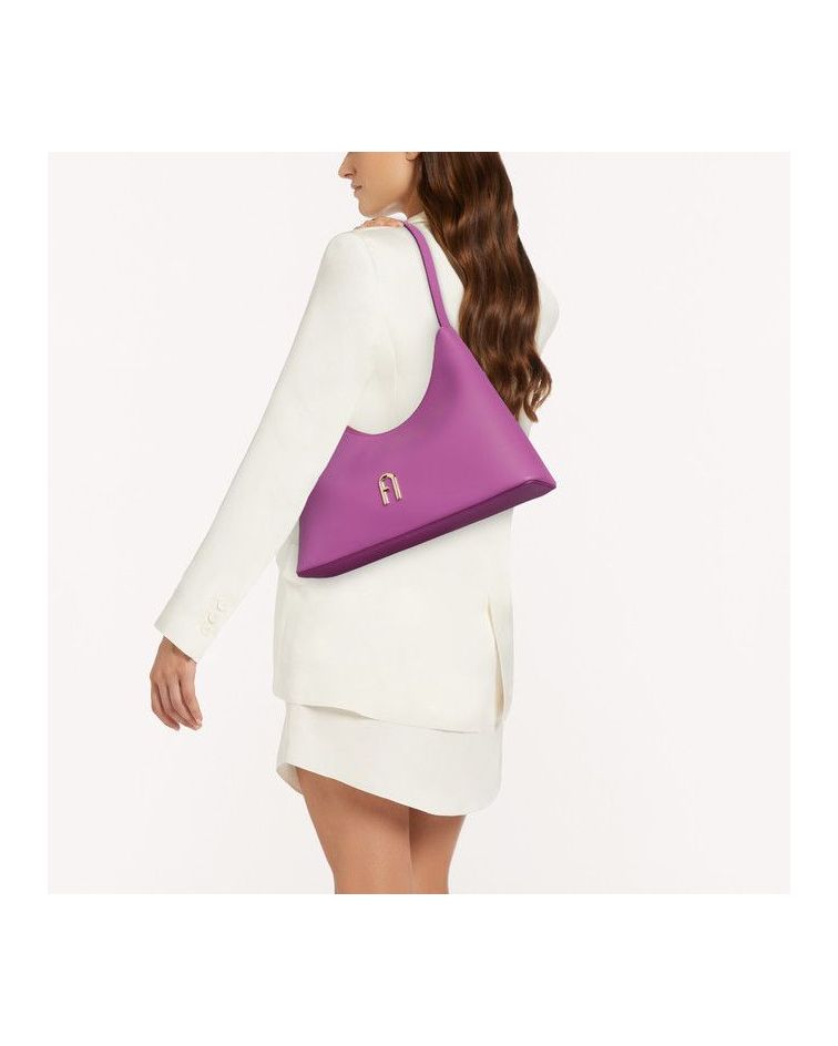 Furla Diamante S Shoulder Bag Violet