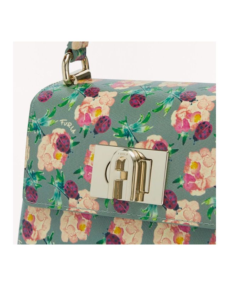 Furla 1927 Mini Top Handle Toni Mineral Green