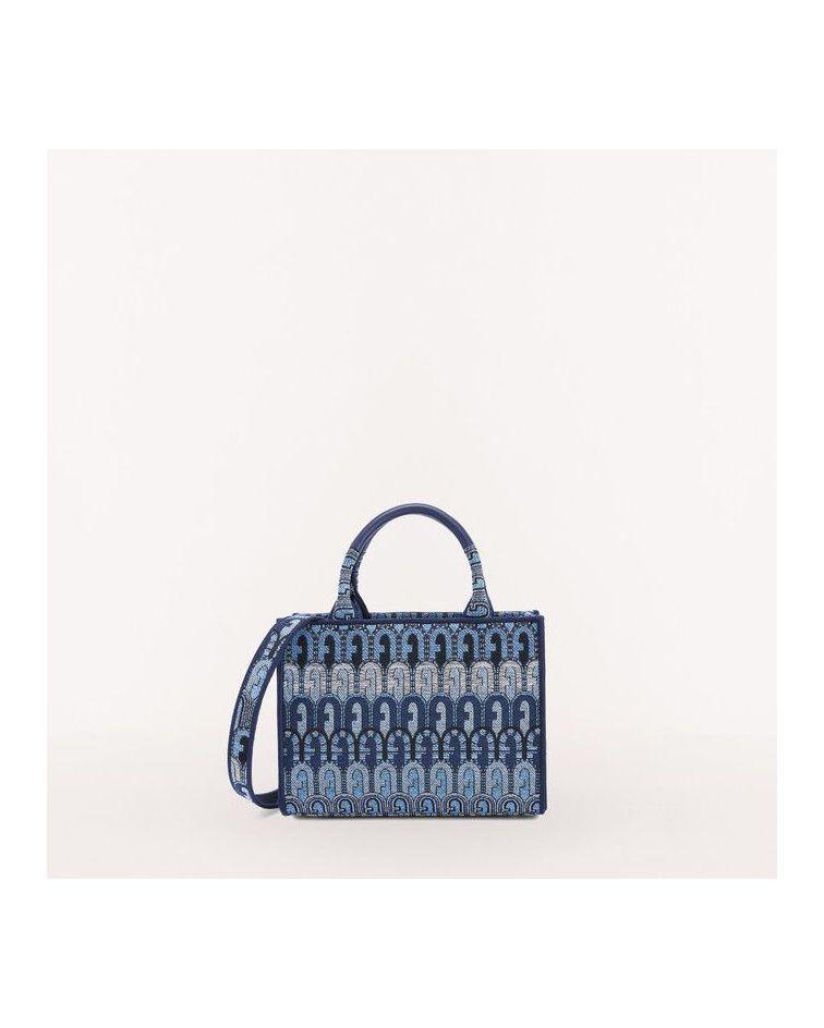 Furla Opportunity Mini Tote Toni Blu Denim