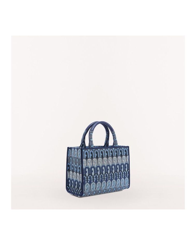 Furla Opportunity Mini Tote Toni Blu Denim