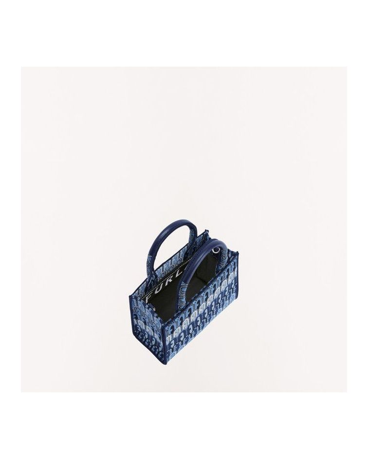 Furla Opportunity Mini Tote Toni Blu Denim