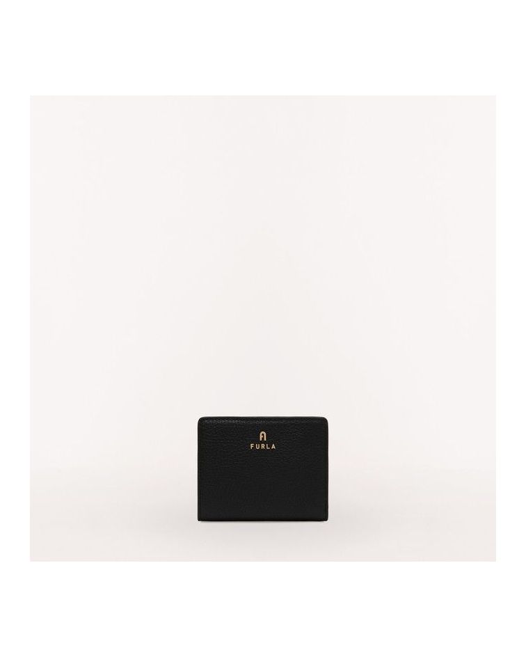 Furla Camelia S Compact Wallet L Zip Nero