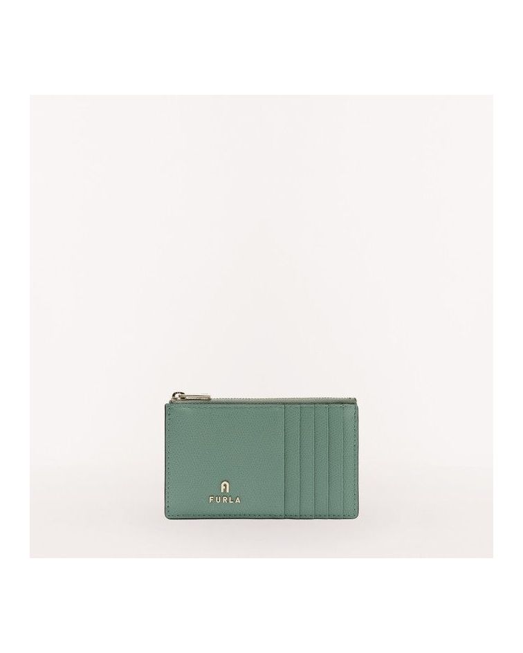 Furla Camelia M Zipped Card Case Mineral Green