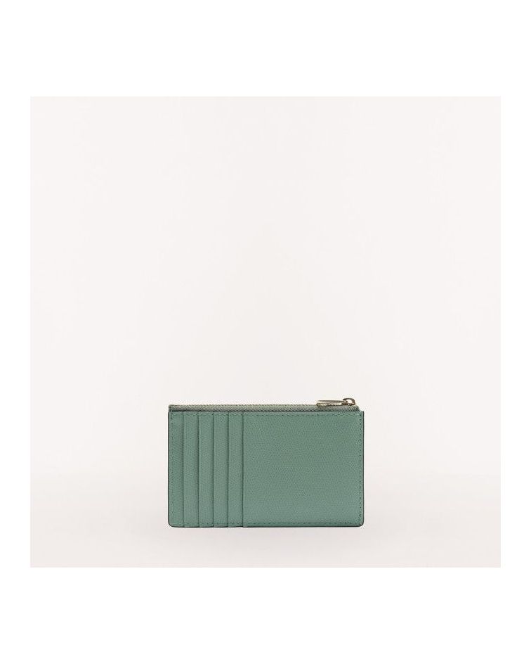 Furla Camelia M Zipped Card Case Mineral Green