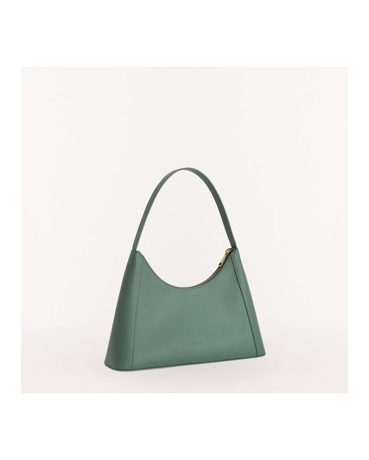 Furla Diamante S Shoulder Bag Mineral Green