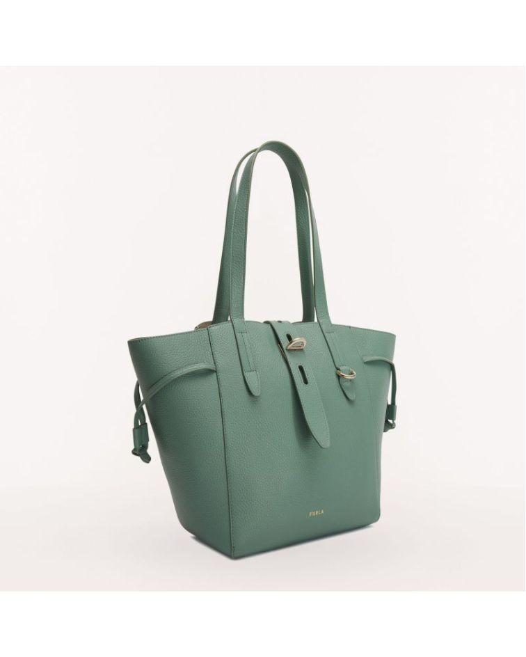 Furla Net M Tote Mineral Green