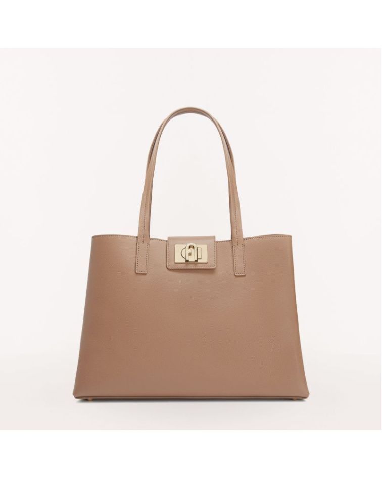 Furla 1927 L Tote Greige