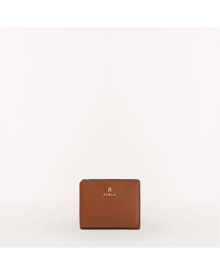 Furla Camelia S Compact Wallet L Zip Cognac H