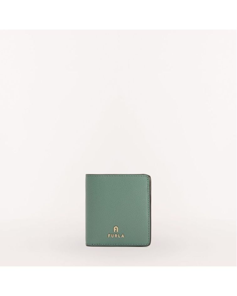 Furla Camelia S Compact Wallet Bifold Mineral Green+Felce Int.