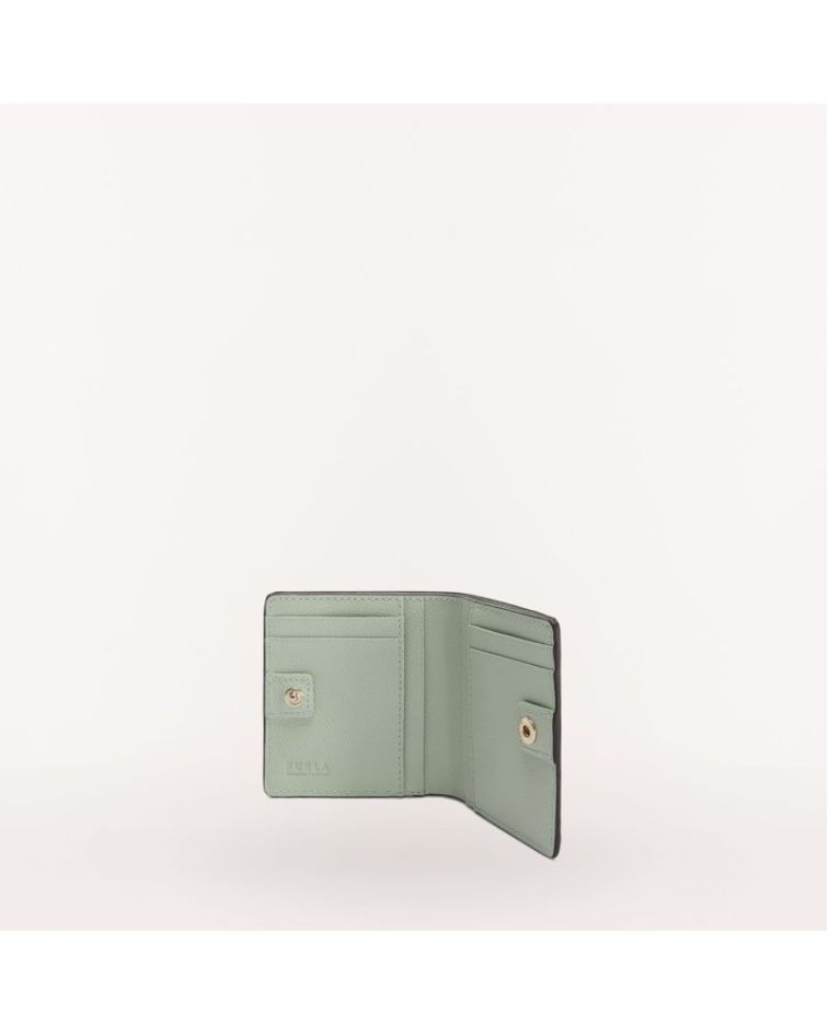 Furla Camelia S Compact Wallet Bifold Mineral Green+Felce Int.