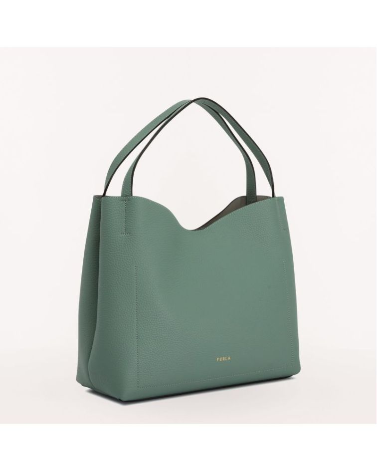 Furla Primula L Hobo Mineral Green